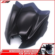 Fits For YAMAHA FZ 8 FZ8 fz8 Sport screen 2010-2017 Motorcycle Black Windshield Windscreen Aluminum 