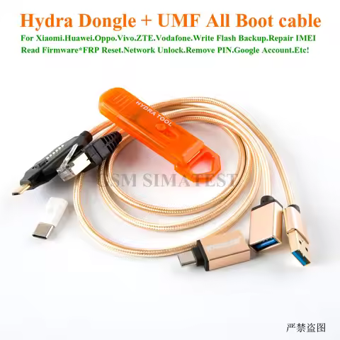 Original Hydra Tool Dongle for Phone Read Flash Write Repair IMEI Direct unlock account remove Reset