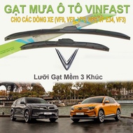 3-Segment Silicone Wiper, Universal Replacement Head for VinFast Cars (VF9, VF8, VF6, VF5, VF e34, V