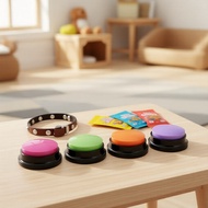 Dog Communication Trainer With Audio Button Lifestyle Pet Gadget Recordable