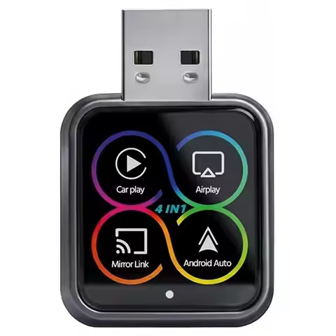Wireless Carplay Adapter 4In1 AI Box Android Auto/Airplay-Boom