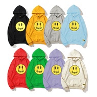 Streetwear Hoodie Men The Drew House Smile Face Print Ladies Men's Hoodie Sweatshirt Hip Hop Pullove