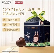 🔥 現貨 GODIVA x LABUBU 聯名限定 黑朱古力禮罐 🔥