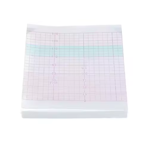 Thermal Recording Paper 112mm*100mm*150P Z-Fold Type Printing Paper for Fetal Monitor Sinohero eM6 C