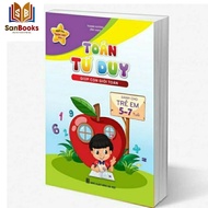 Book - Math Thinking Combo for Children 3-4 years old, 4-6 years old, 5-7 years old