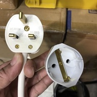 Electrical Extension Cable Size Plug Ac Plug 3 Legs 1.5mm 5M Most