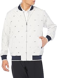 E2JE2046 PANAM Men's Golf Wear, Soccer Blouson, MA-1 Silhouette, 2-Way Stretch