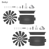 Bothyi 64mm Edf Duct Fan Brushless Motor DIY Replacements Parts for RC Airplane