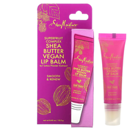 Shea Moisture - 乳木果蓮花提取物 全素潤唇膏 12.2g 護唇膏 20147 平行進口 粉