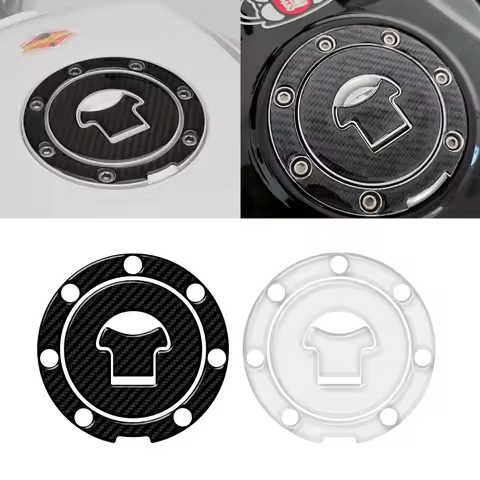 Motorcycle Fuel Cap Protection Sticker for Honda CB600 CB750 CBR600RR 900RR 1000RR (7 Holes)