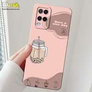 Case Oppo A54 - Casing Oppo A54 - Eksotik - Motif Lucu Aesthetic - Kesing Oppo A54 - Silikon Karet L