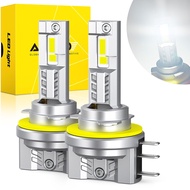 AUXITO 2Pcs Canbus H15 LED Lamp Car Headlight Bulb High Beam and DRL Daytime Running Lights No Error