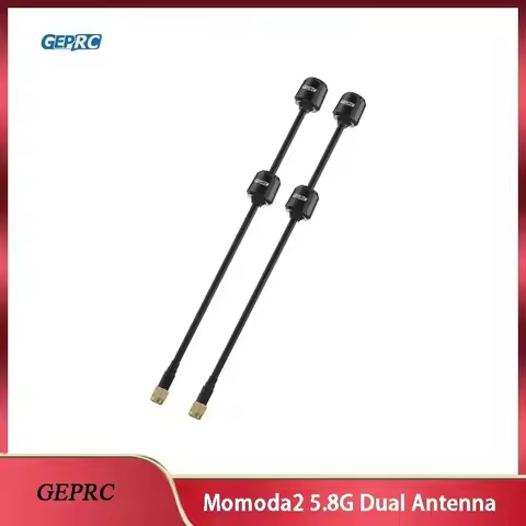 GEPRC Momoda2 5.8G Dual Antenna 3.8dBi LHCP RHCP SMA 5.65GHz Dual-core RF Ultra-low VSWR FPV Long Ra