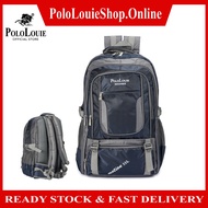 Original Polo Louie Men 55L Premium Quality Nylon Backpack Travel Hiking Outdoor Pack