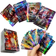 55pcs English Version Pokemon Card featuring Vmax Gx 55 Tag Team Game
