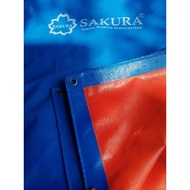 A12 Sakura Plastic Tarpaulin | Size 4x4 meters