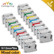 9-12mm Mixed Color Compatible Brother MK Tape MK231 MK-231 MK 231 MK131 MK221 MK121 MK631 MK621 for 