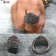 แหวน ฮาเล่ logoฮาเล่ ตราฮาเล่ แหวนสแตนเลส แหวนเท่ๆ แหวนแฟชั่น สแตนเลสแท้ stainless 316l แท้100% allacc
