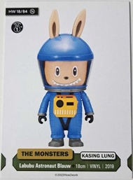 HOW2WORK - HOW2WORK THE MONSTERS SERIES 1 KASING LUNG HW 18/84 Labubu Astronaut Blauw 集換式卡牌