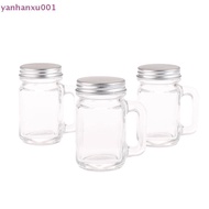 [YAN] 1Pc 40ml Mini Jam Honey Jar Portable Leakproof Coffee Milk Juice Bottle With Lid Home Party Ba