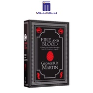 เพลงของน้ำแข็งและไฟไฟและเลือดปกแข็งโดย George R. R. หนังสือภาษาอังกฤษดั้งเดิมไฟและเลือด Martin