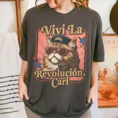 Viva La Revolucion Carl Princess Donut Shirt, Dungeon Crawler Carl TShirt, Sci Fi Book Lover Tee
