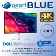 Dell 27 Plus 4K Monitor - S2725QS 27-inch 4K monitor with up to 120Hz refresh rate and dual 5W Speak