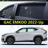 Magnetic Car Window Sunshade for GAC EMKOO 2022-Up Car Accessories Sun Shade Car Curtains