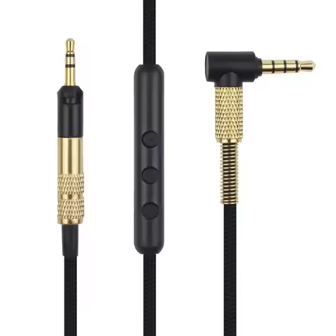Replacement Stereo Audio Upgrade Cable Extension Cord for Sennheiser HD598 HD558 HD518 HD598Cs HD599