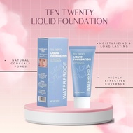 Ten Twenty Liquid Foundation Matte Finish Concelear Waterproof Long Lasting Full Coverage Makeup