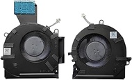 New Compatible CPU and GPU Cooling Fan for HP OMEN 16-B 16-C TPN-Q265 TPN-Q267 M75483-001 EG75070S1-