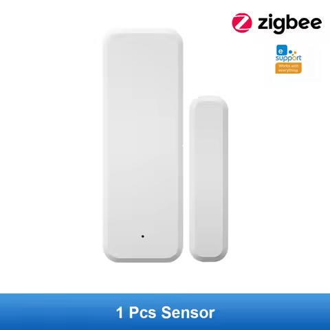 Zigbee Door Sensor with eWelink APP Window Magnetic Sensor Detector Wireless Home Door Sensor Need T