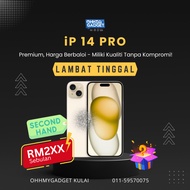 USED lPH0NE 14 PR0(6.1") || 13 PR0 MAX (6.7") || 13 PLUS (6.7") || 128GB / 256GB / 512GB / 1TB || FU