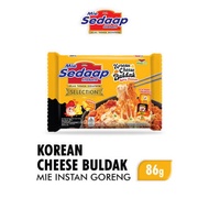 mie Sedaap Instant Korean Cheese Buldak Spicy Chicken Fried Noodles 86 grams ramen samyang ramen bul