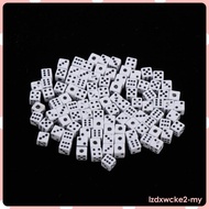 [lzdxwcke2] 100pcs 5mm Six Sided D6 Dice Dies for Table Games  RPG Gaming Gift Collection