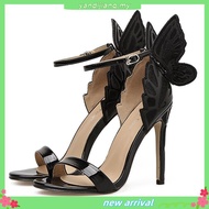 10cm Butterfly High Heels Stiletto High Heel Sandals