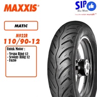 Maxxis M922R 110 90 12 matic Motorcycle Tire tubeless fazio