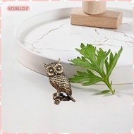 [szxmkj2lp] Brass Owl Figurine, Home Decoration, Ideal Gift, Delicate Craftsmanship, Compact Yet Stu