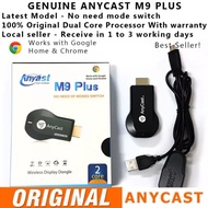 Original Anycast M9 Plus WiFi Display Chromecast Miracast DLNA Airplay Latest Model