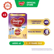 Dumex Dugro Sure Plus Tailored Nutrition Milk Formula 1-9 years (600g x 3) (Susu, Milk Powder, 奶粉)
