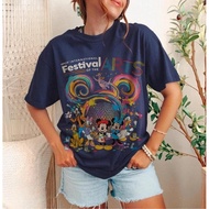 EPCOT Art Festival T-Shirt 2026 Mickey Minnie Donald Daisy Guffy Pluto Element Travel Trip