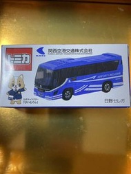 TOMICA 關西機場交通 原廠 Tomica Hino Selega 旅遊巴士