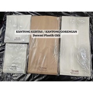 Paper Bag Small and large fried foodKentang Paper Grade Pok Pok Bag 13x12.5 13x17.5 11x10.5