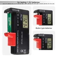 Digital Universal Battery Tester – LCD Battery Health Checker for AA AAA C D 9V 3.7V Li-ion Button B