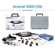 ..Dremel DREMEL 3000-1/26 Straight Grinder Jade Carving Electric Polishing Polishing, Genuine Brand New Ready Stock