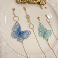 日本蝴蝶蕾絲口罩鍊