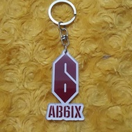 AB6IX LOGO ACRYLIC KEYCHAIN