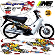 Decal Sticker Striping Variation Old Supra /Supra X 100 /Supra X 110 /Supra Fit Old /Supra X Old/Old