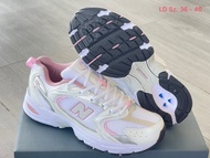 รองเท้าวิ่ง NB530 Sz.36-45Eu พร้อมกล่อง สีใหม่ Yellow 2024 ใส่สบาย ใส่เล่นกีฬา พื้นนุ่ม กระชับ แถมฟร