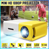 COD Mini Portable LED Projector Full HD with TF HDMI AV USB Port  YG 300 / proyektor tv ke dinding murah mini digital film layar lebar presentasi lcd belajar / proyektor film wireless layer layar lebar tancap tv mini / proyektor untuk nonton tv bola